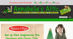 Desktop Screenshot of annabellesattic.net