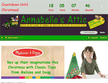 Tablet Screenshot of annabellesattic.net